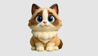 Cartoon Pet Figurine — supplier catalog illustration