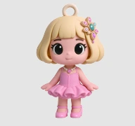 Chibi Person Charm — supplier catalog illustration