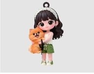 Person & Pet Charm — supplier catalog illustration