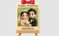 3D Relief Photo Frame — supplier catalog illustration