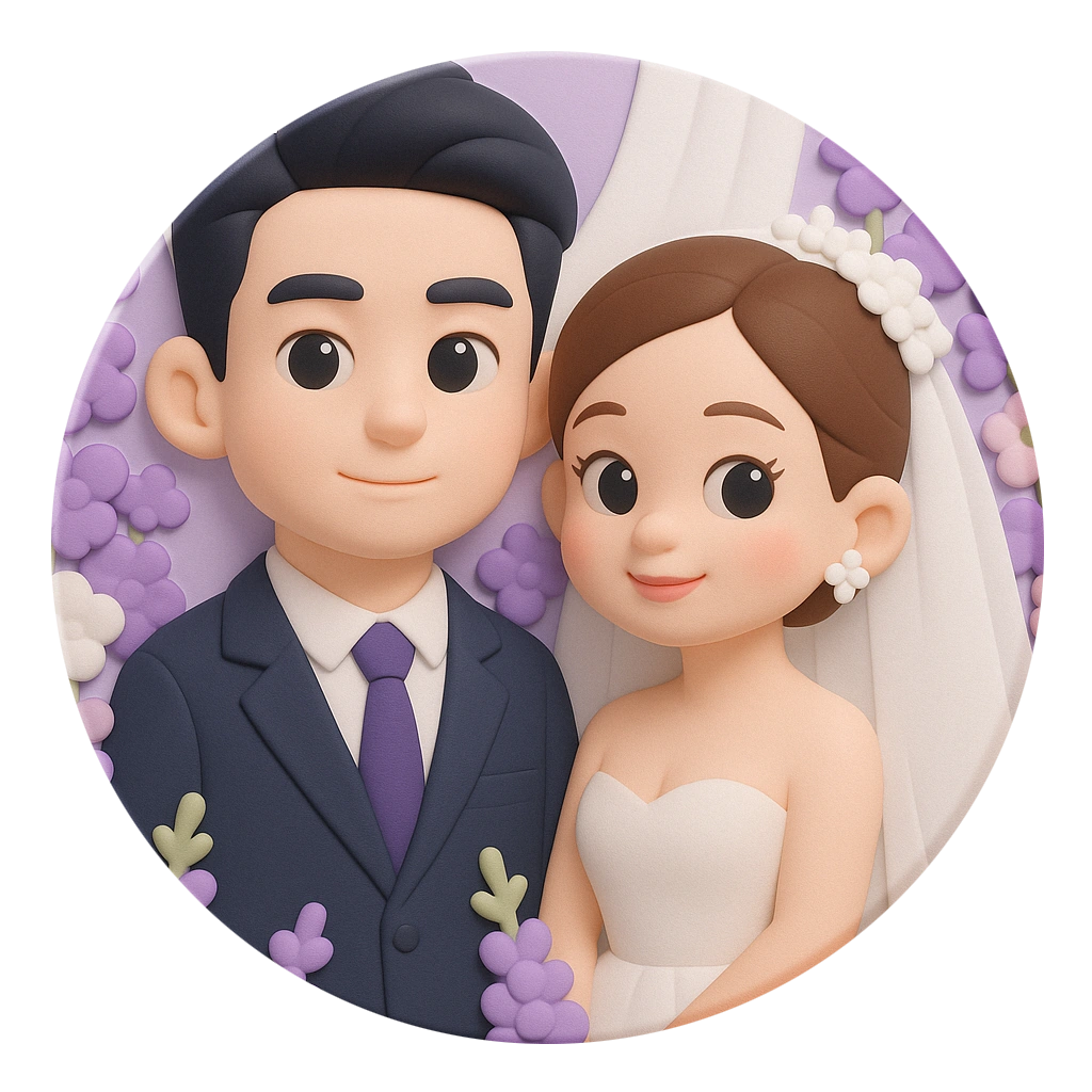 Round 3D Photo Badge — supplier catalog illustration