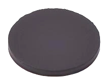 Small flat circular magnetic patch